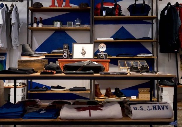 inventory sitting in empty store